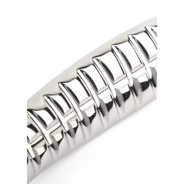 Mr. Steel Devils Tongue Dildo Silver