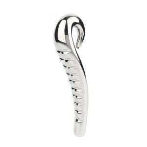 Mr. Steel Devils Tongue Dildo Silver