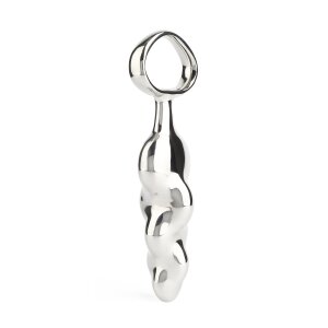 Mr. Steel DisXco Thruster Dildo Silver