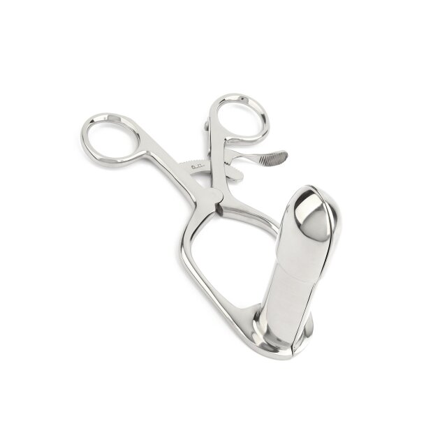 Mr. Steel Barr Rectal Speculum Small Silver