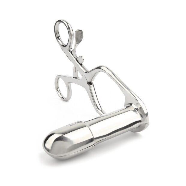 Mr. Steel Barr Rectal Speculum Small Silver