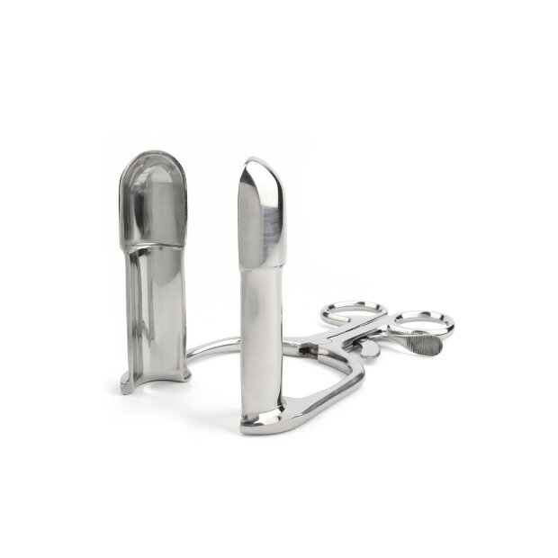 Mr. Steel Barr Rectal Speculum Small Silver