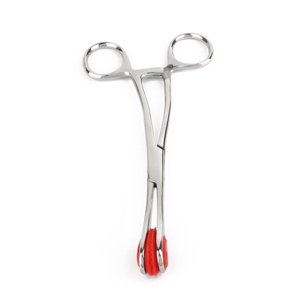 Mr. Steel Tongue Forceps Luxe Silver