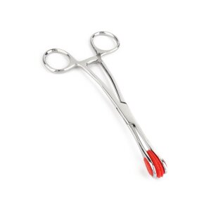 Mr. Steel Tongue Forceps Luxe Silver
