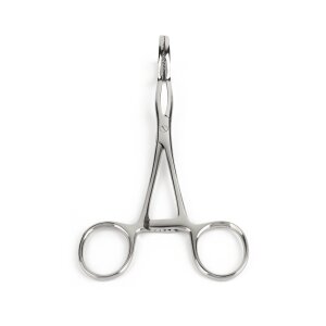 Mr. Steel Cube Tongs V Shape Silver