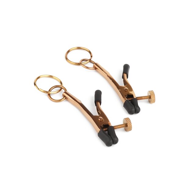 Mr. Steel Adjusable Nipp Clamps Rose Gold