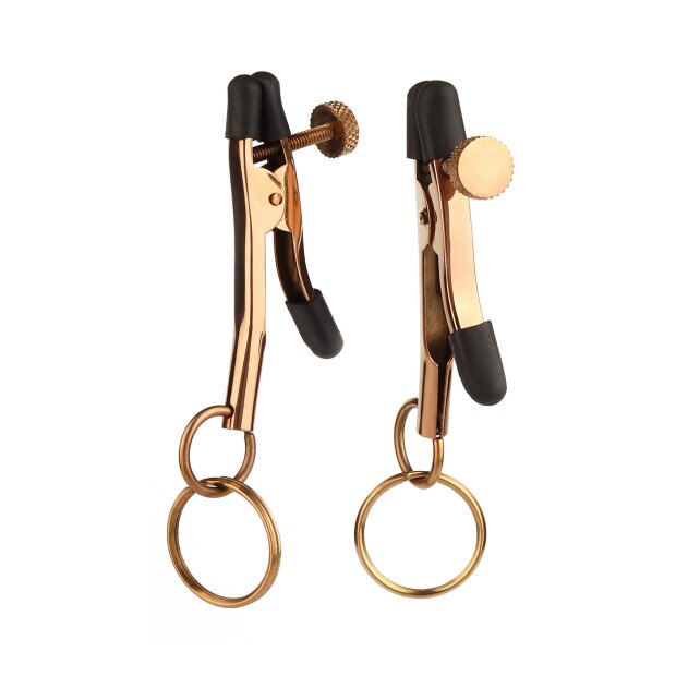 Mr. Steel Adjusable Nipp Clamps Rose Gold