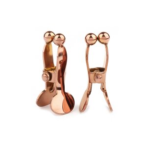 Mr. Steel Balls Pincher Nipple Clamps Rose Gold