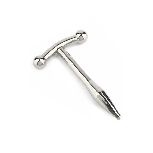 Mr. Steel Magic Make Cum Penis Plug Silver