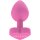 Toyjoy Lets Fuck Buttplug Pink 3,5 cm