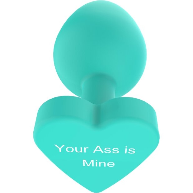 Toyjoy Your Ass Is Mine Buttplug Green 3,5 cm