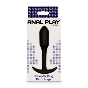 Toyjoy Smooth Anal Plug XLarge Black 2,9 cm