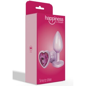 Toyjoy Happiness Time To Shine Buttplug Pink 2,6 cm