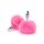 Toyjoy Happiness Enchanting Bunnytail Buttplug Pink 2,6 cm
