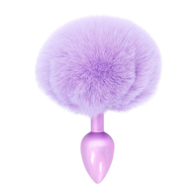 Toyjoy Happiness Enchanting Bunnytail Buttplug Purple 2,6 cm