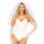 Leg Avenue Vinyl Boned Bodysuit L