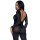 Leg Avenue Sheer Rhinestone Catsuit XS