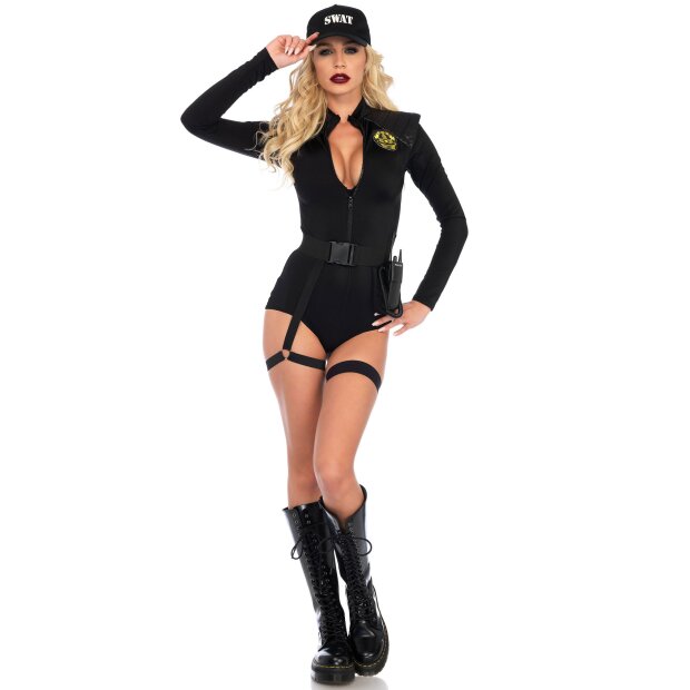 Leg Avenue Swat Team Babe Bodysuit S