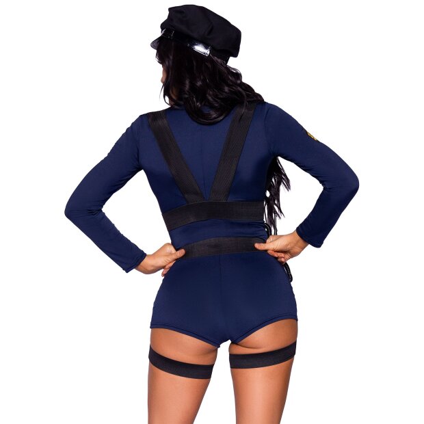Leg Avenue Flirty Cop Romper XS