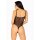 Leg Avenue Cami Bodysuit mit String schwarz S/M - XL