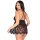 Leg Avenue Florale Spitze Babydoll & G-String schwarz S - L