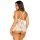 Leg Avenue Florale Spitze Babydoll & G-String weiß S - L