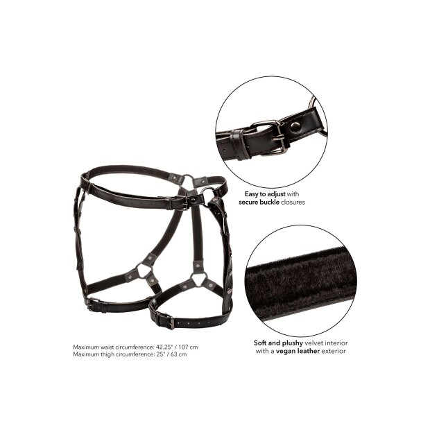 CalExotics Riding Thigh Harness Onesize - Plussize