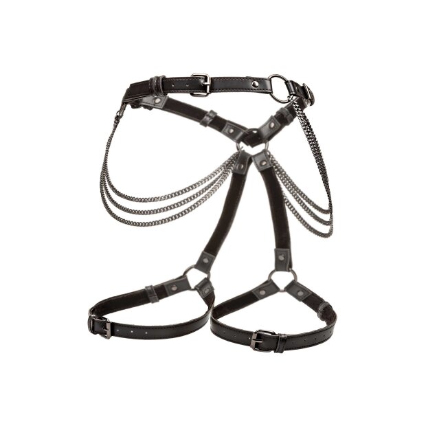 CalExotics Chain Thigh Harness Onesize - Plussize