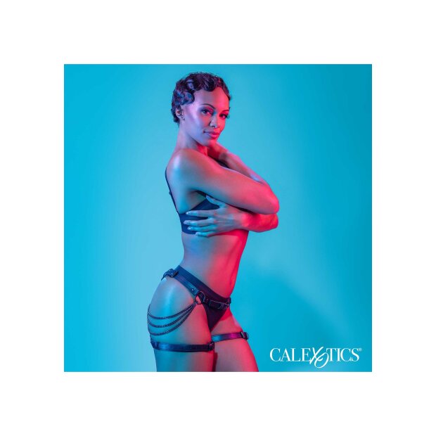 CalExotics Chain Thigh Harness Onesize - Plussize