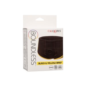 CalEotics Boundless Black & Yellow Brief S/M - 2XL/3XL