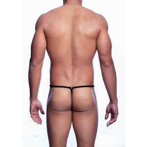MOB Eroticwear Tear Drop Thong schwarz S/M - L/XL
