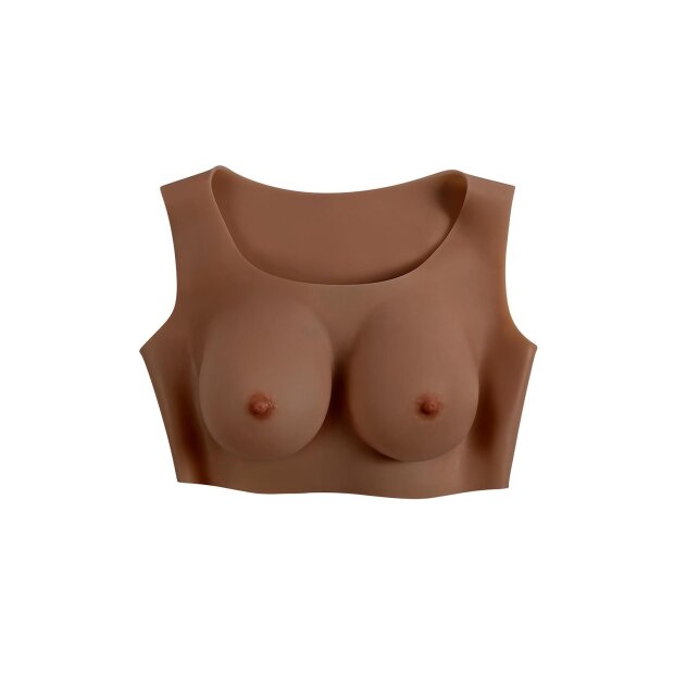 Gender X Realistisches Brustimitat dunkel C - E