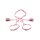 Pink Bondage Harness w/ Bows M/L - XL/2XL