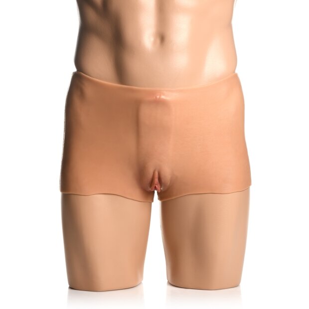 XR Brands Pussy Panties Silicone Vagina and Ass Panties S - L