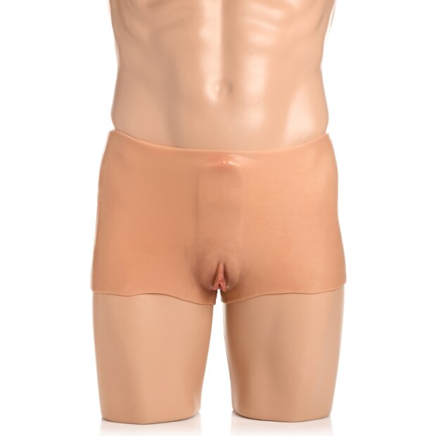 XR Brands Pussy Panties Silicone Vagina and Ass Panties S - L