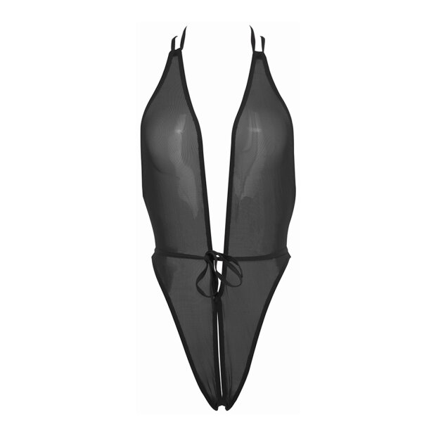 Allure Vesper Teddy Halter Black S/M - L/XL