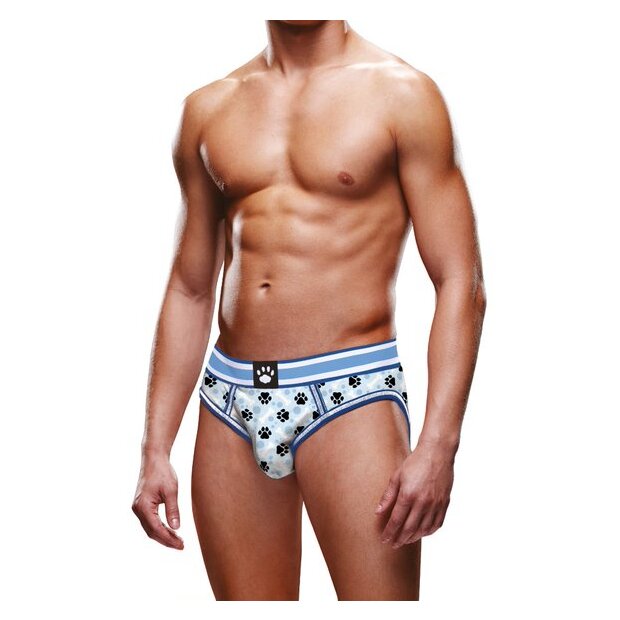 Prowler Jockslip mit Pfotenabdrücken hellblau S - XXL