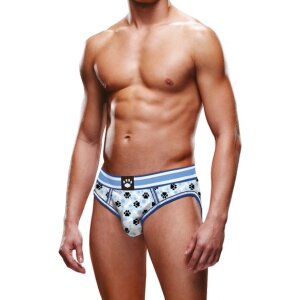 Prowler Jockslip mit Pfotenabdrücken hellblau S - XXL