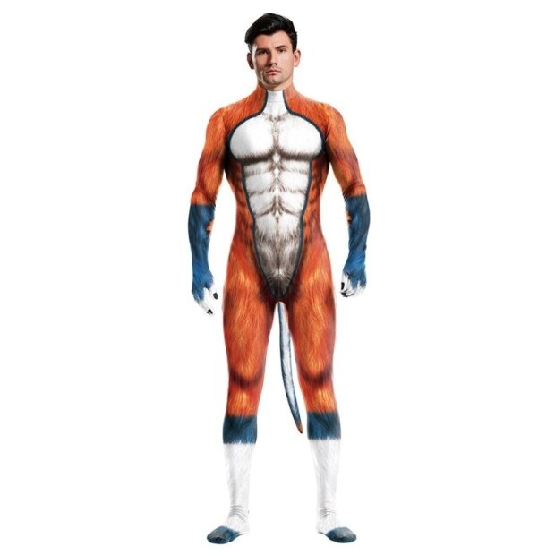 CosplayDogs Wild Dog Cosplay-Anzug Orange S - XL