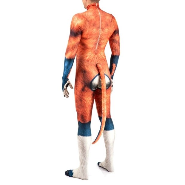CosplayDogs Wild Dog Cosplay-Anzug Orange S - XL