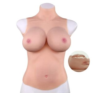 CrossGearX Full bust Silicone realistic breasts - High...