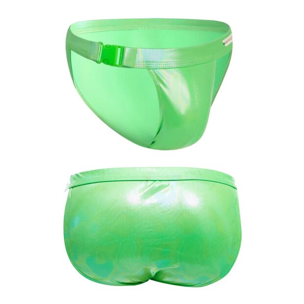 C4M Emerald Clip Tanga Brief Green S - XL