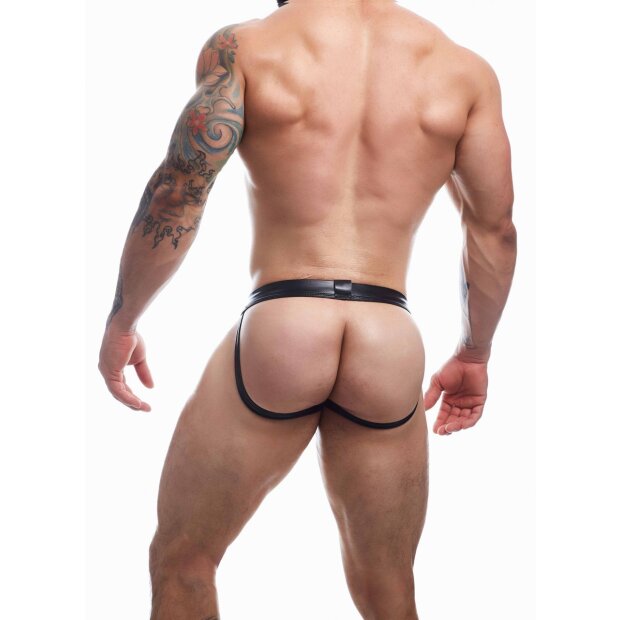 C4M Ergonomic Black Jockstrap S - XL