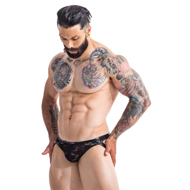 C4M Jockstrap Capri Black S - XL