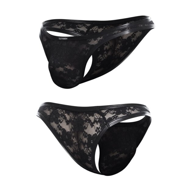 C4M Thong Black S - XL