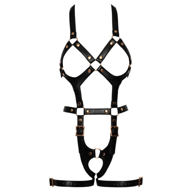 Bad Kitty Harness rosé S/M - L/XL