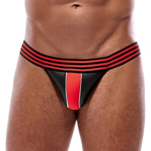 Herren Jock schwarz/rot S/M - XXL