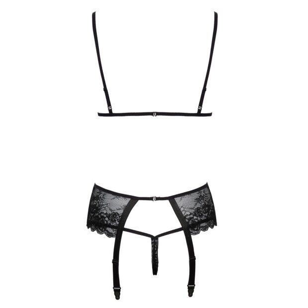 kissable Strapsset schwarz S/M - L/XL