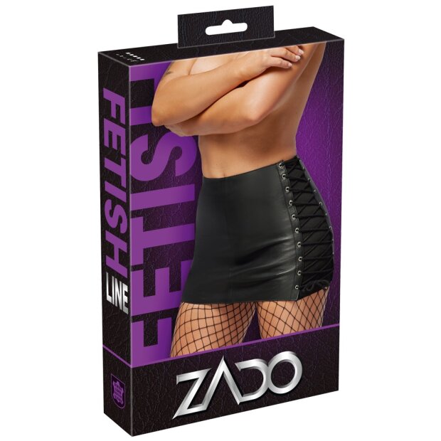 ZADO Leder Minirock S - XXL