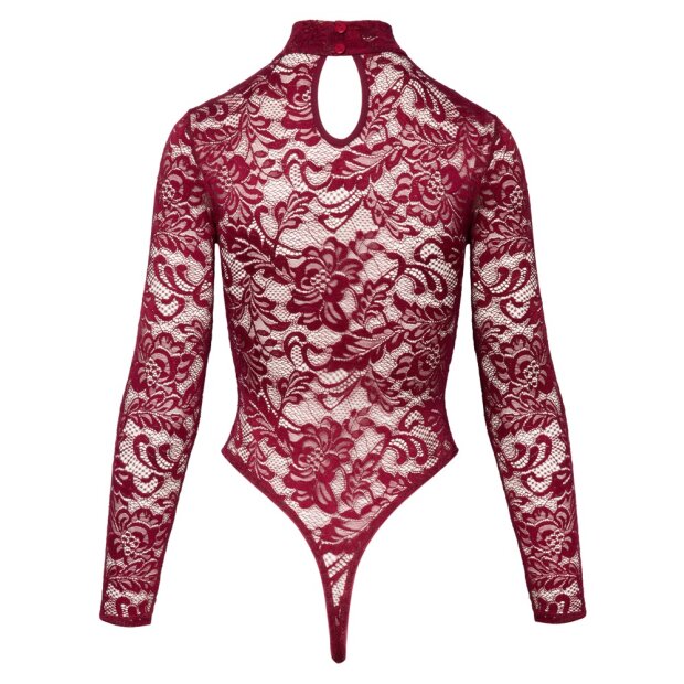 Cottelli Collection Spitzenbody rot S - XXL